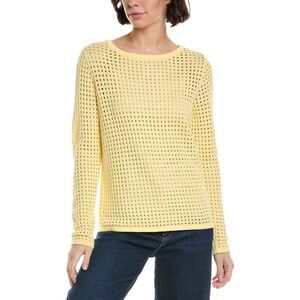 Metric Knits Womens  Sweater, Yellow